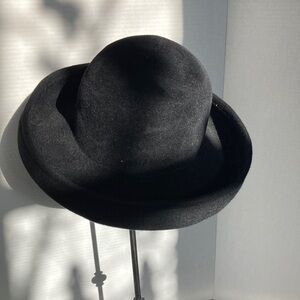 Black Eric Javits Hat - image 1